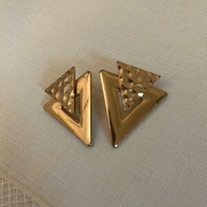 Gold Geometric Earrings